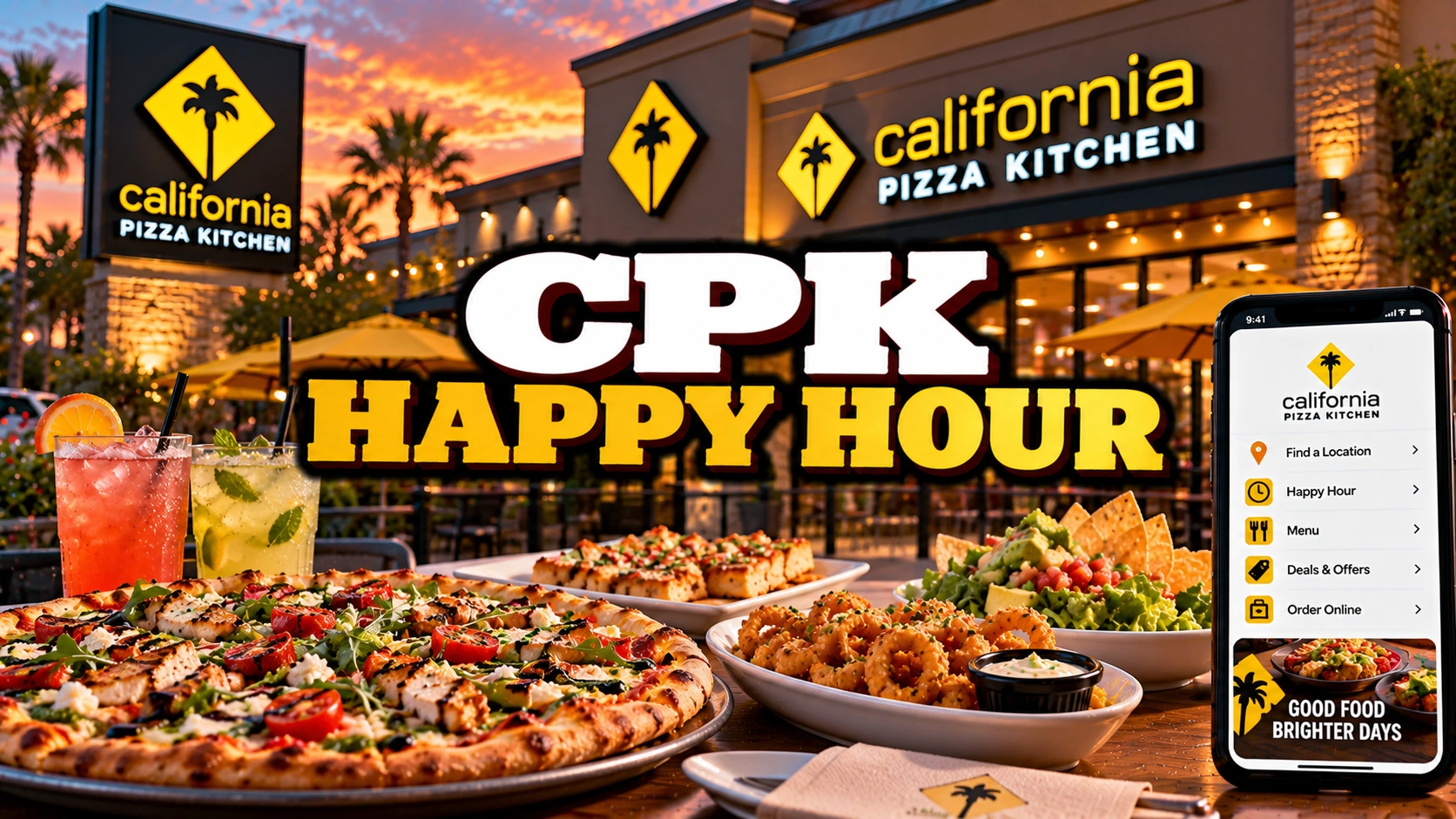 CPK Happy Hour