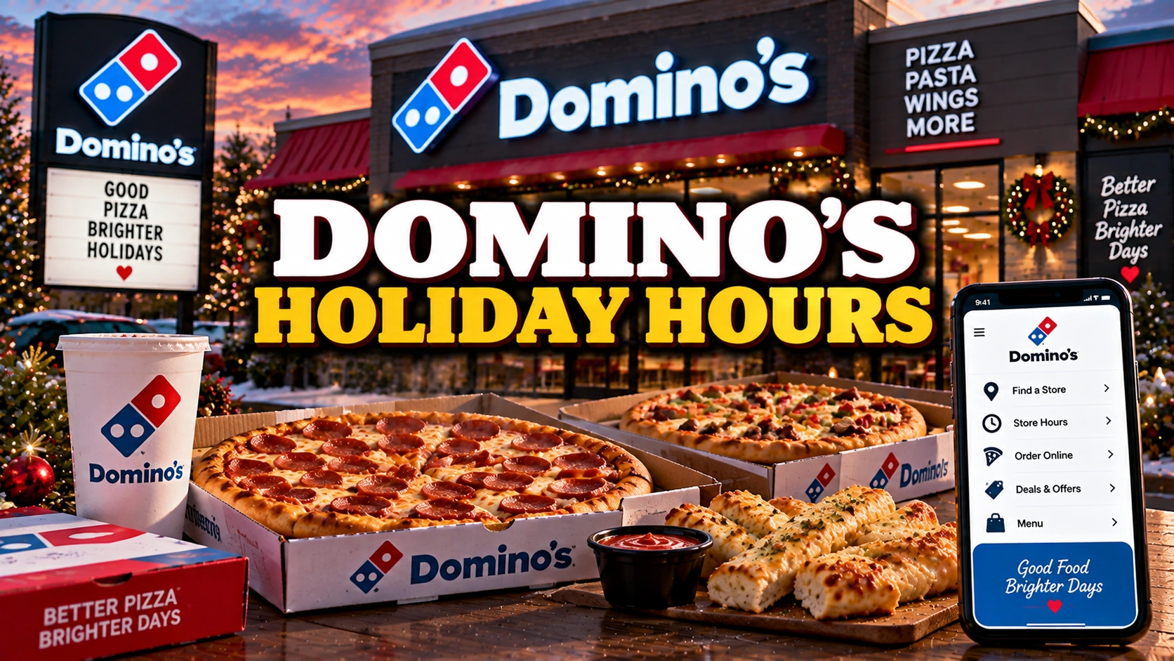 Domino’s Holiday Hours