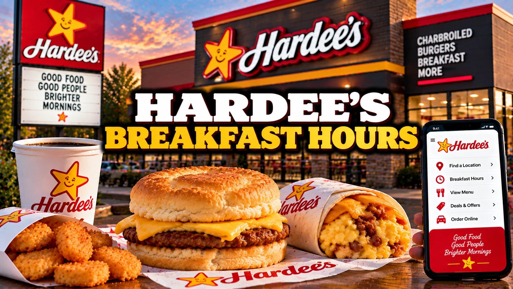 Hardee’s Breakfast Hours