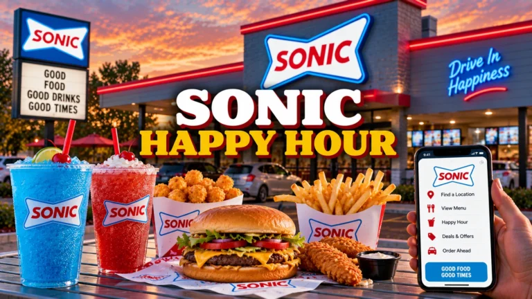 Sonic Happy Hour