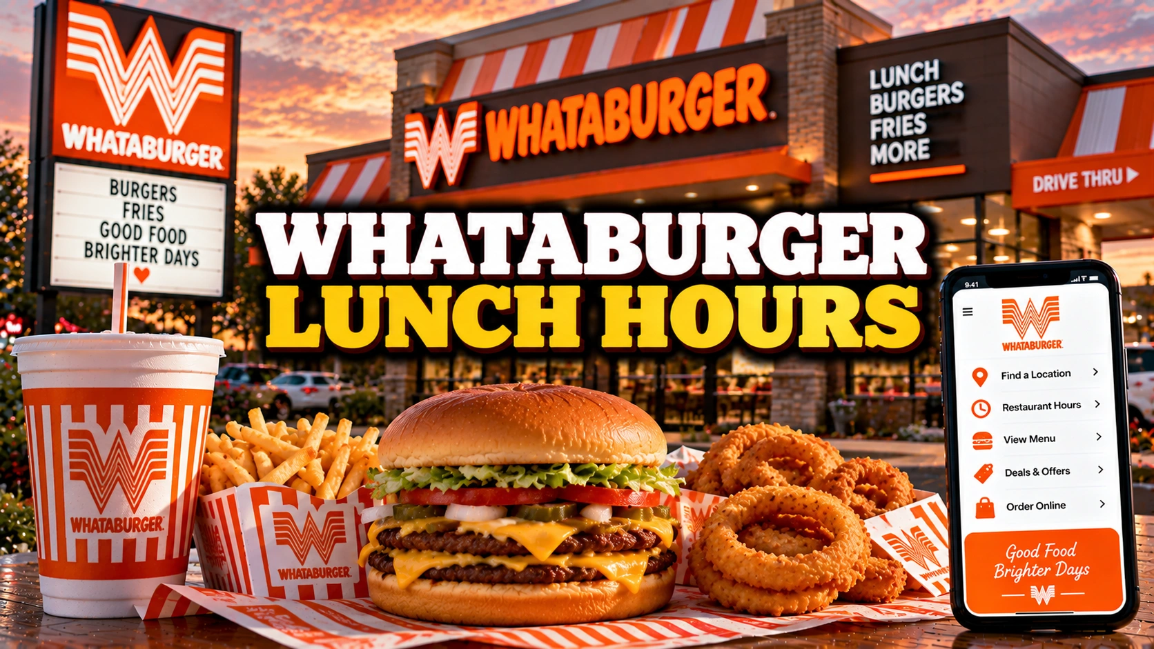 Whataburger Lunch Hours