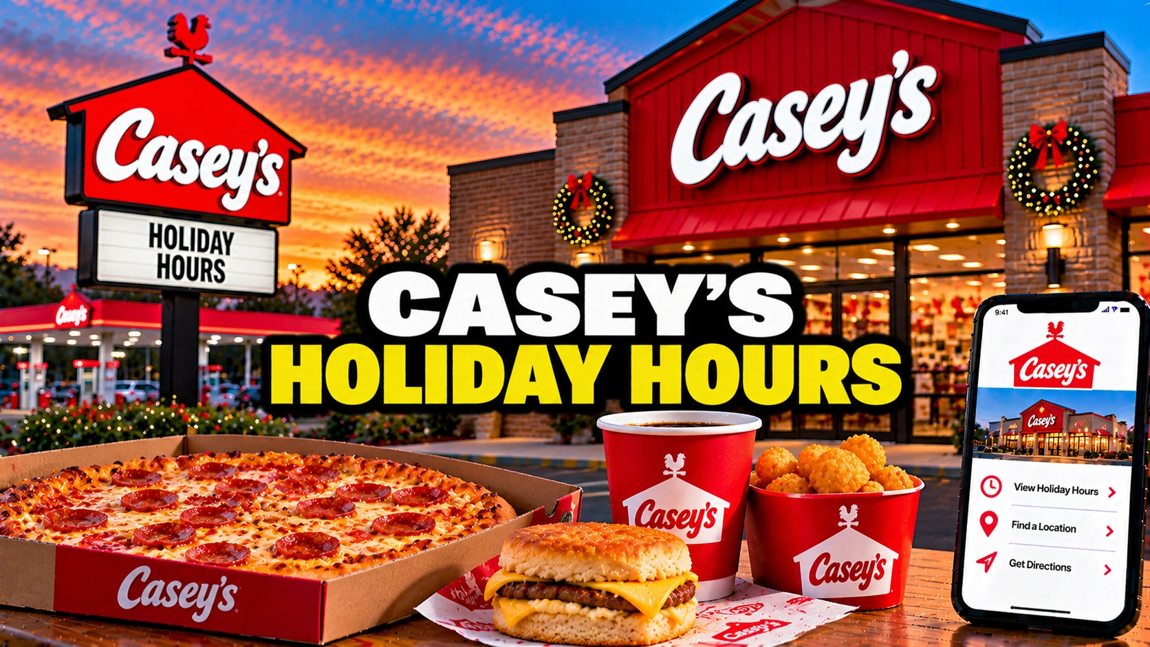 Casey’s Holiday Hours