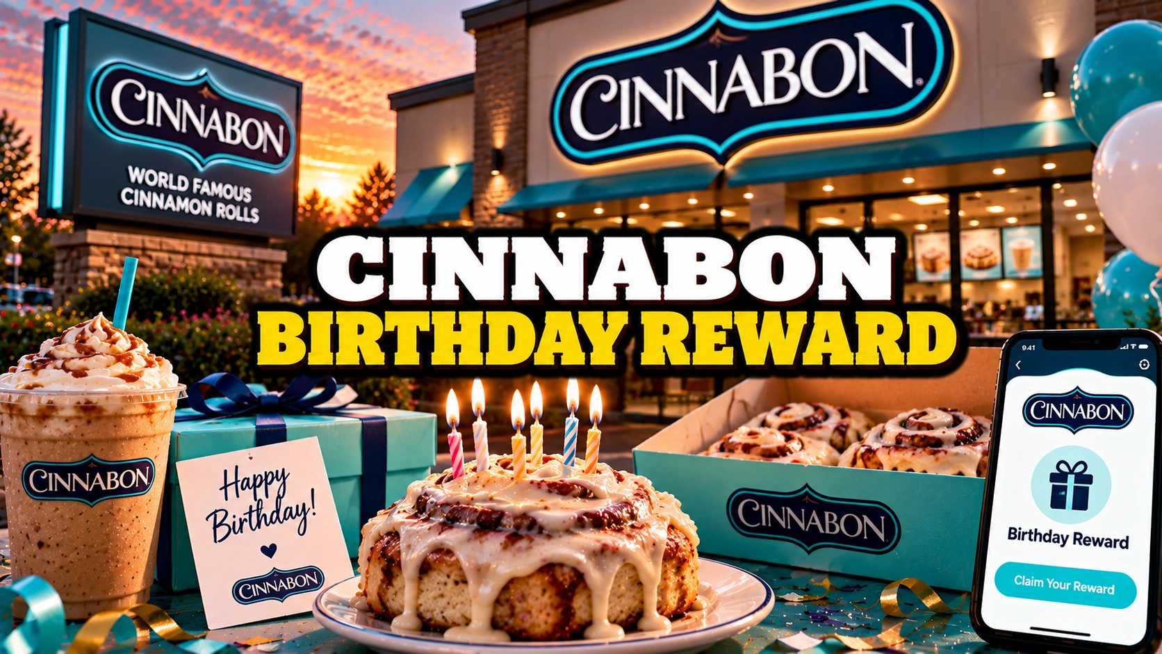 Cinnabon Birthday Reward