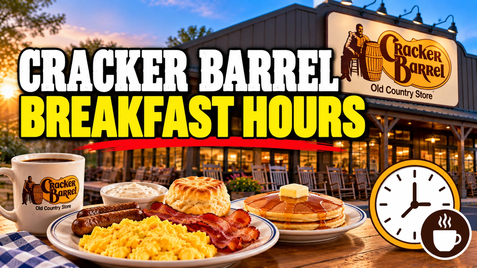 Cracker Barrel Breakfast Hours