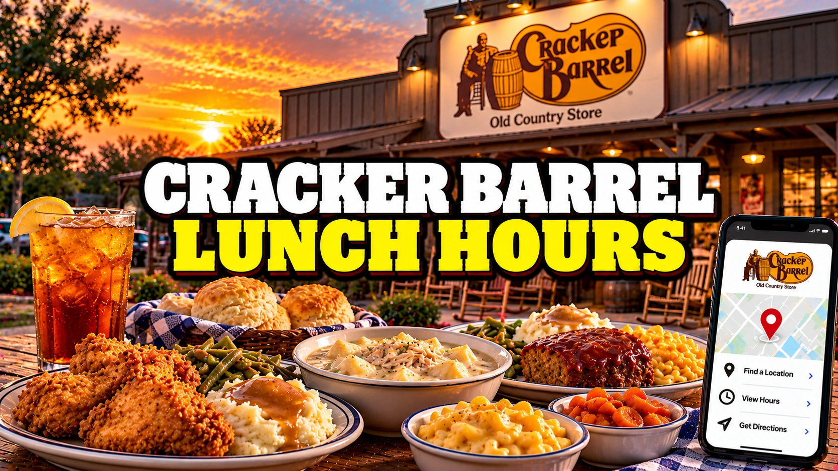 Cracker Barrel Lunch Hours