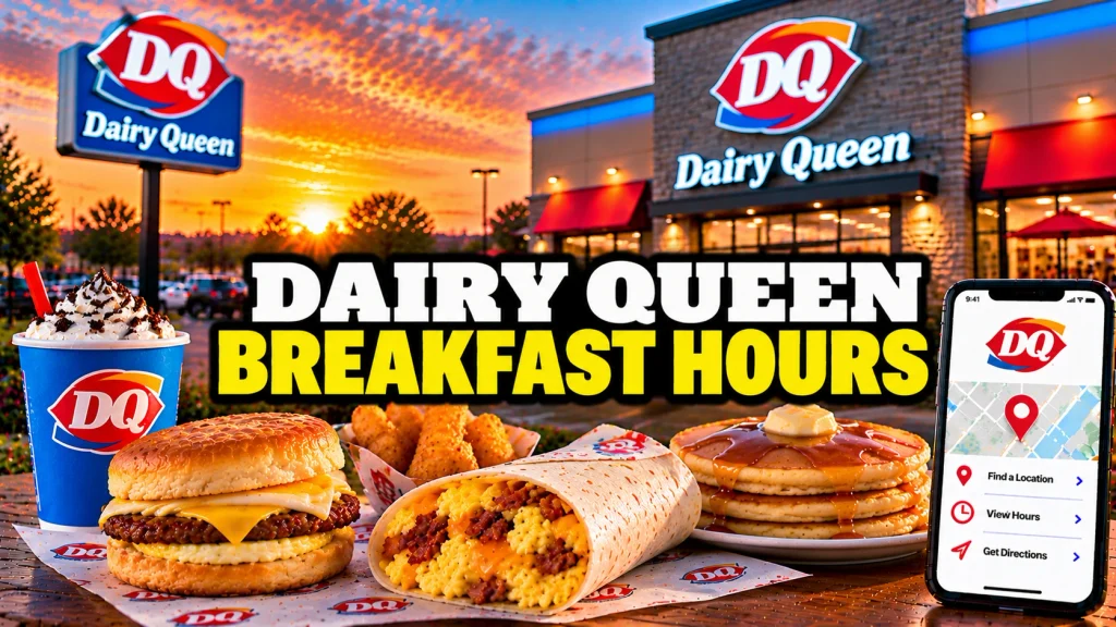 Dairy Queen Breakfast Hours