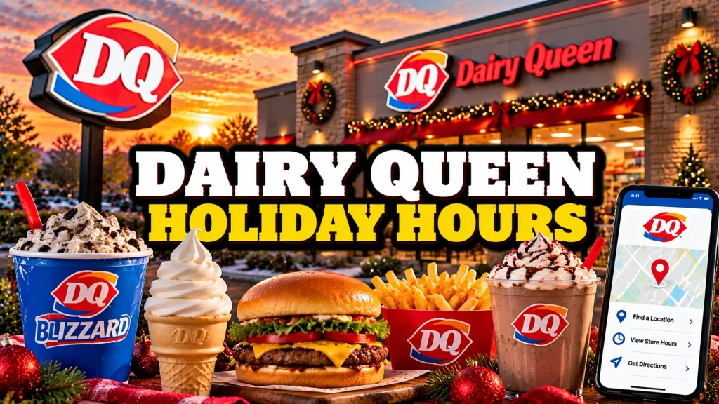 Dairy Queen Holiday Hours