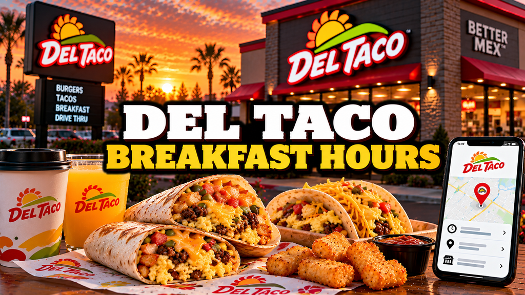 Del Taco Breakfast Hours
