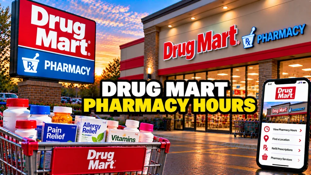Drug Mart Pharmacy Hours