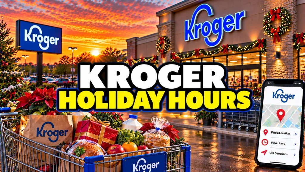 Kroger Holiday Hours