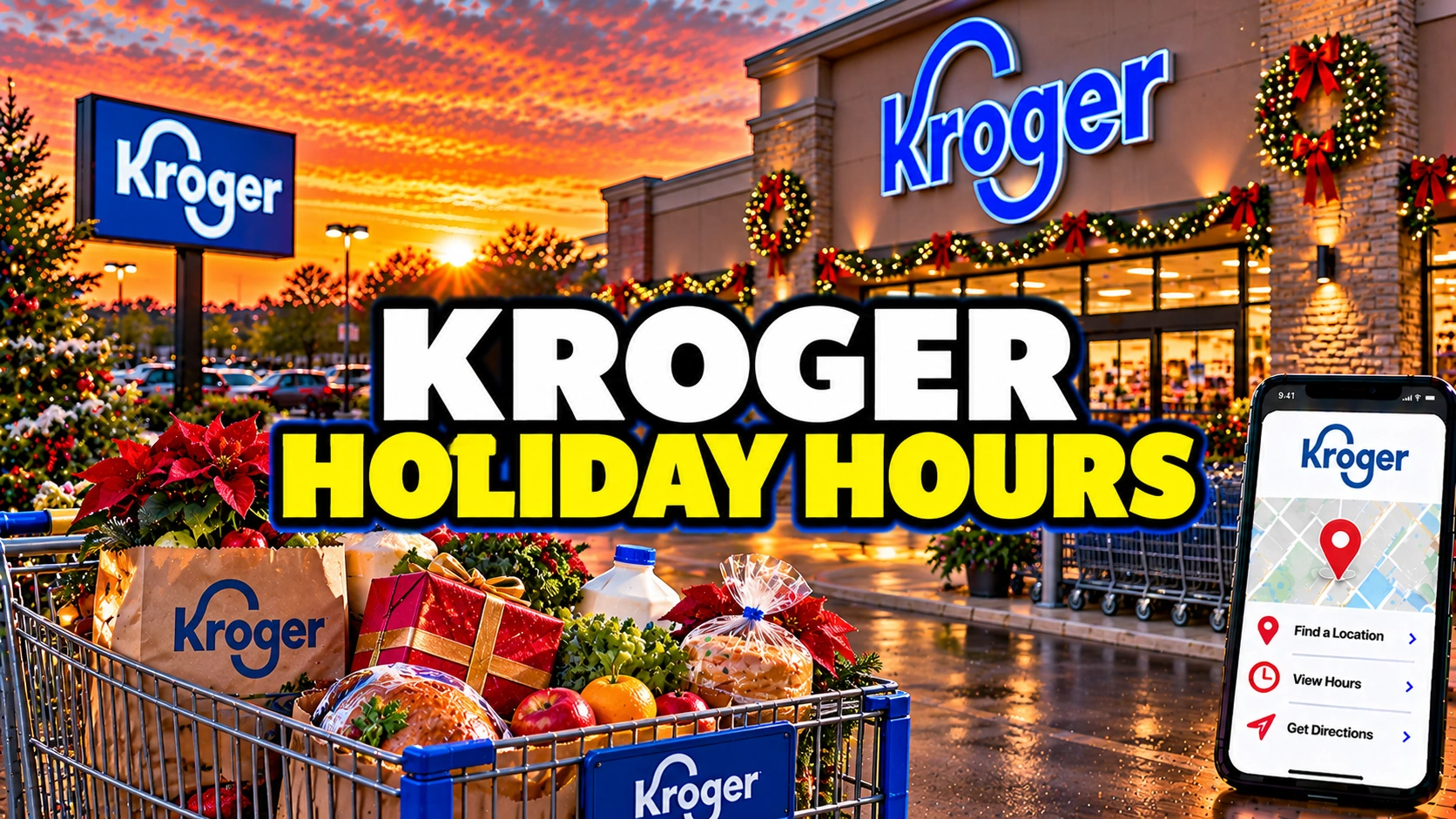 Kroger Holiday Hours