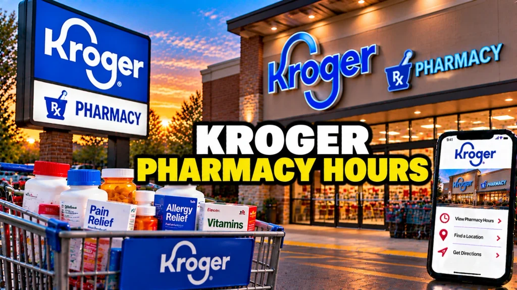 Kroger Pharmacy Hours
