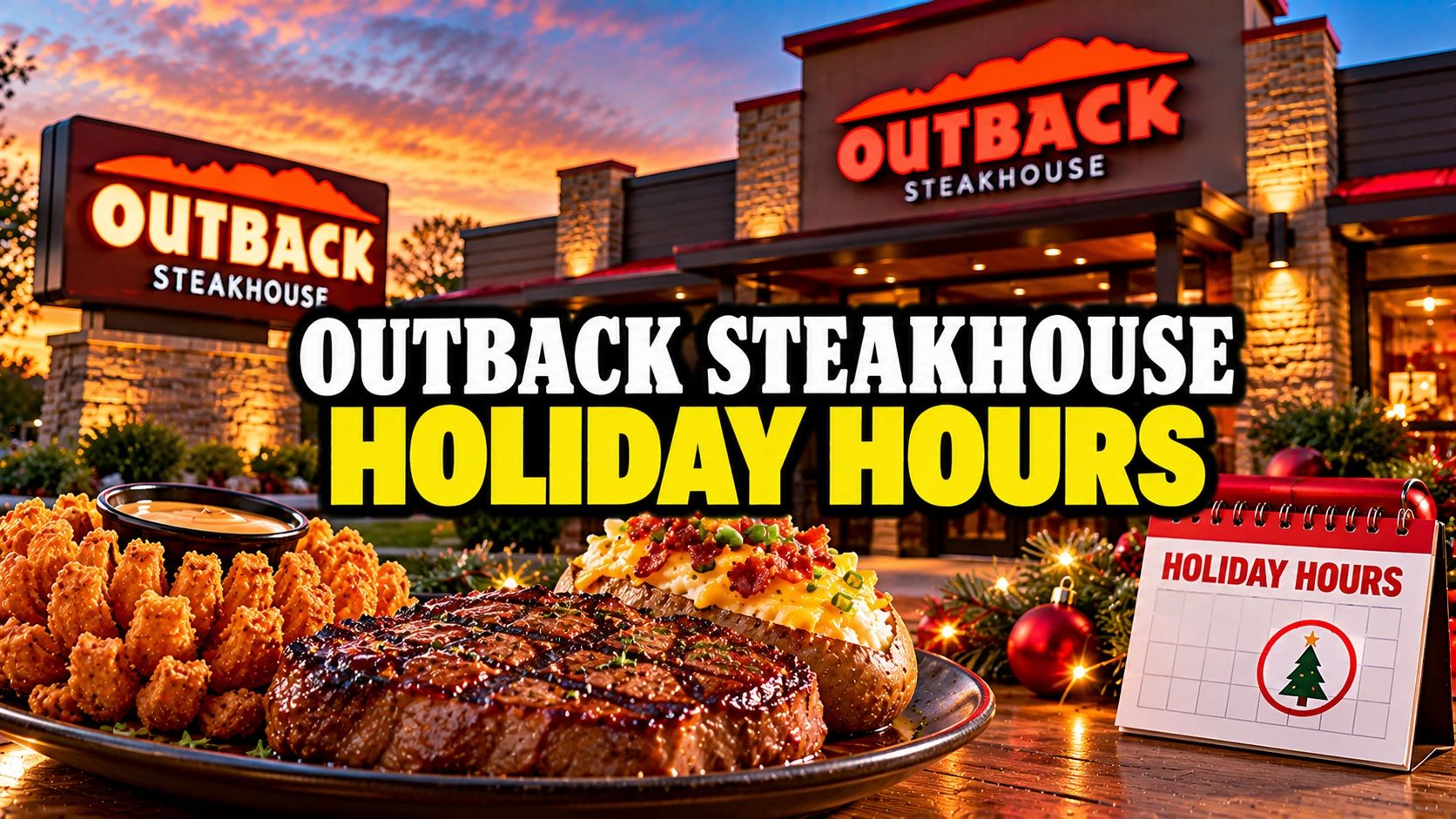 Outback Steakhouse Holiday Hours