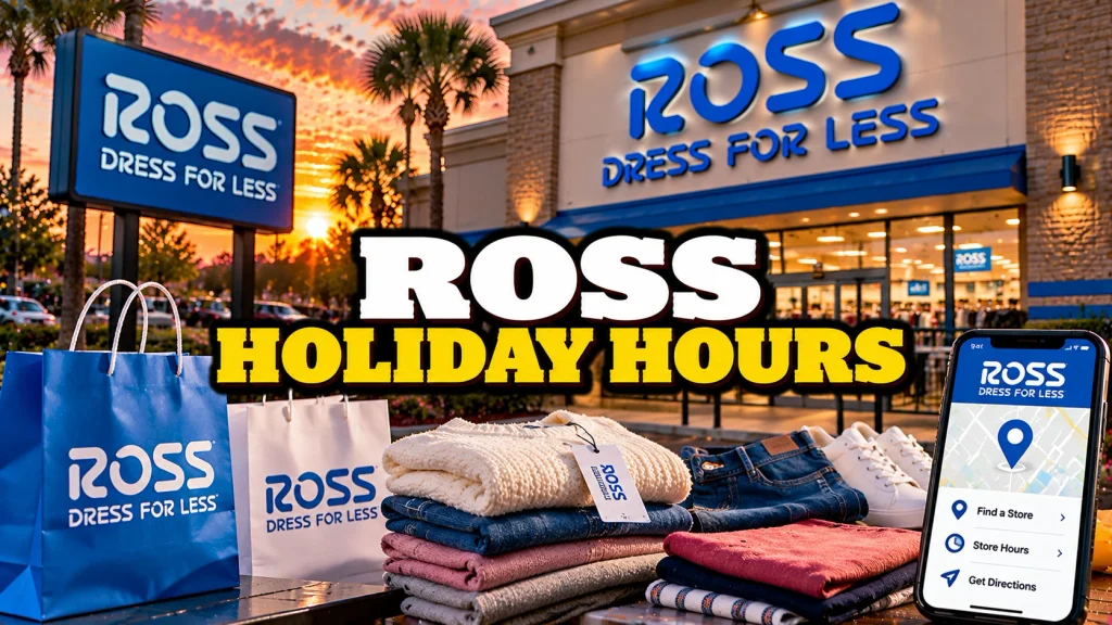 Ross Holiday Hours