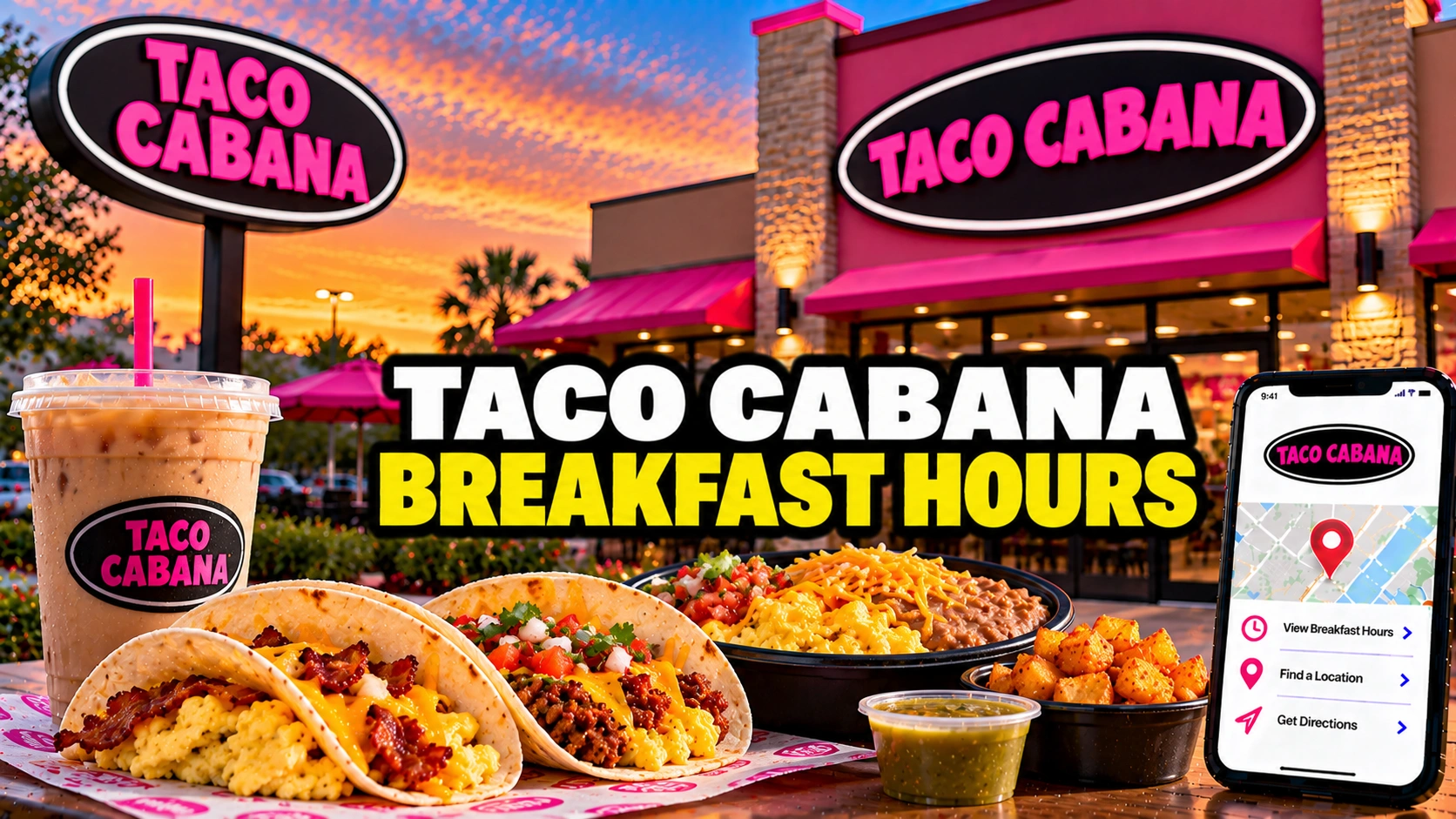 Taco Cabana Breakfast Hours
