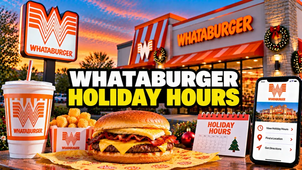 Whataburger Holiday Hours